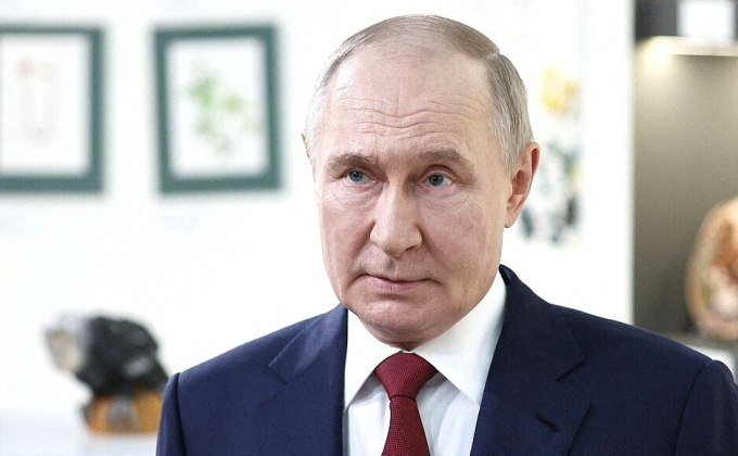 Tổng thống Nga Vladimir Putin tại thành phố Sochi ngày 19/5. Ảnh: AFP
