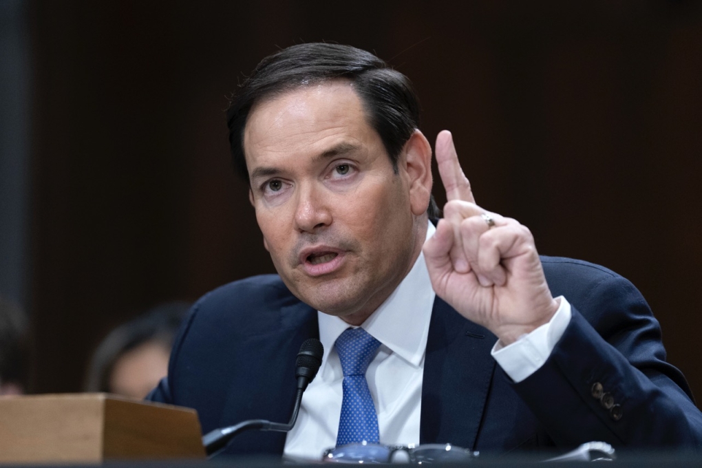 Ngoại trưởng Mỹ Marco Rubio trả lời điều trần trước Ủy ban Đối ngoại Thượng viện, tại Washington, ngày 20/5. Ảnh: AP