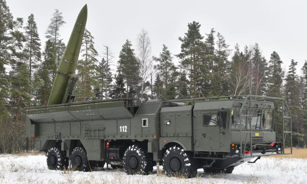 Xe phóng tên lửa đạn đạo Iskander-M tại vùng Ivanovo, Nga năm 2020. Ảnh: RIA Novosti