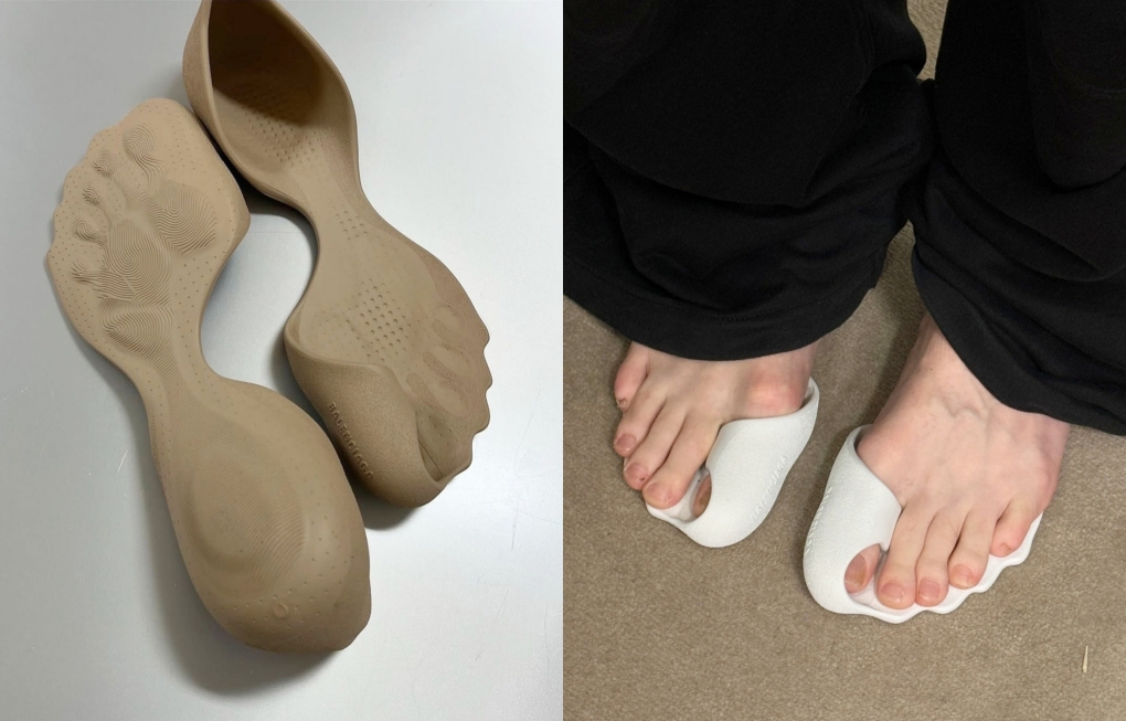 Một số khán giả cho rằng mang dép này sẽ rất mỏi vì ít phần nâng đỡ bàn chân. Ảnh: Balenciaga