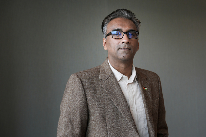 Badar Khan Suri tại thành phố Arlington, bang Virginia ngày 22/5. Ảnh: AP