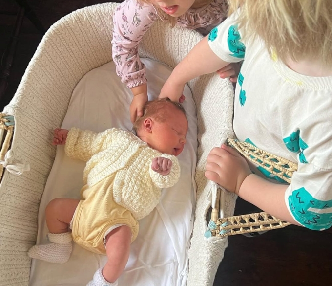 Poppy Eliza Josephine Johnson, con thứ 10 của cựu thủ tướng Anh Boris Johnson. Ảnh: Instagram/Carrie Johnson