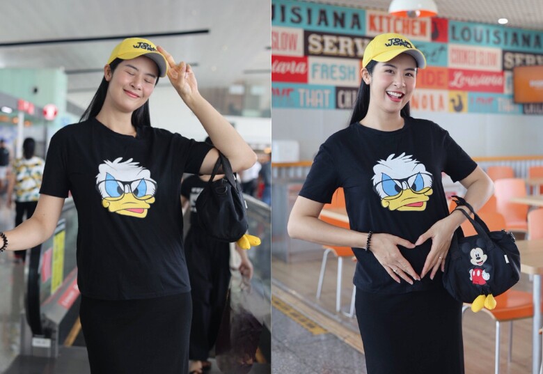 Mẹ bầu luôn tràn đầy năng lượng trong cả ngày dài.