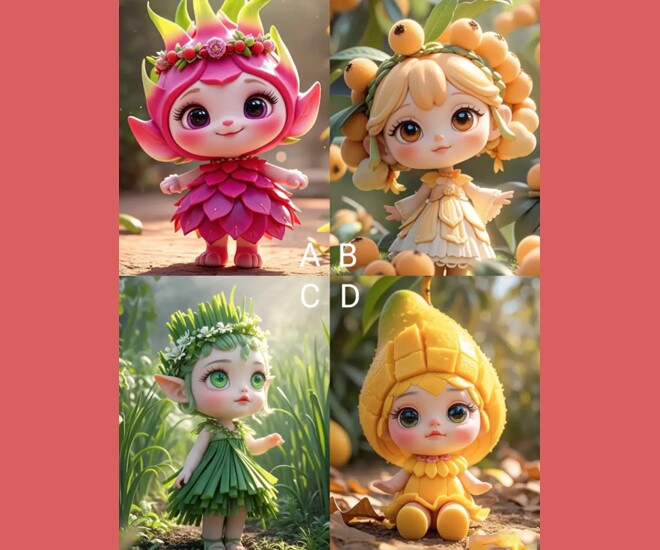 Trắc nghiệm tâm lý: Chọn 1 nàng tiên trái cây theo trực giác của bạn - 1