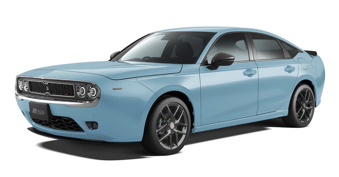 Honda Civic này lạ lắm: Dùng số sàn, ngoại hình như Dodge Challenger, giá gần gấp đôi xe thường- Ảnh 2.