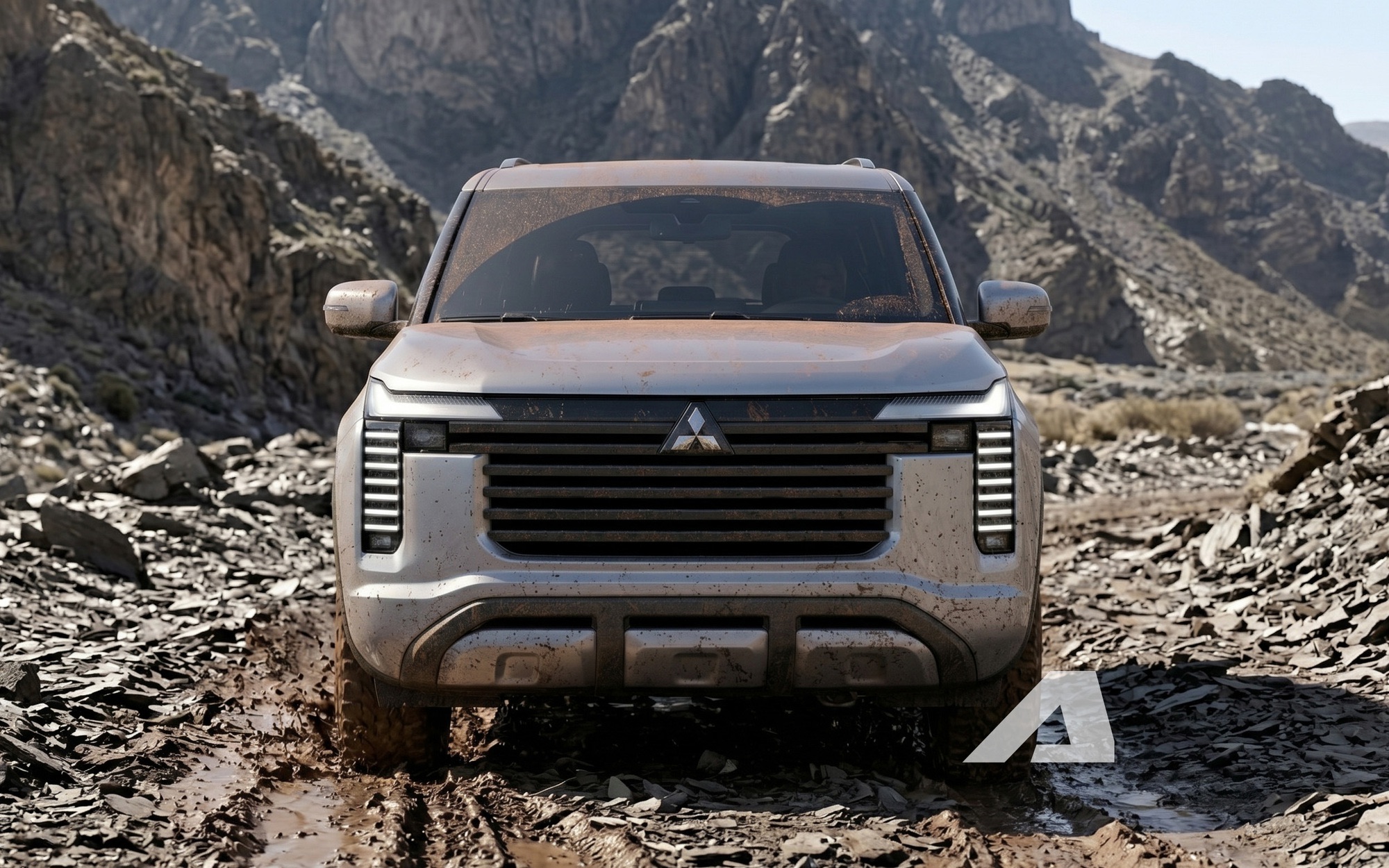 Mitsubishi Pajero mới rục rịch trở lại: 3 phiên bản, lớn hơn Land Cruiser, vẫn đậm chất off-road dù dùng máy hybrid- Ảnh 1.