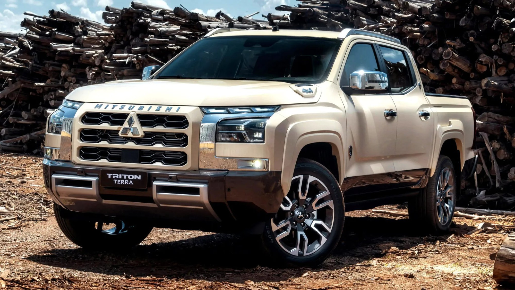 Mitsubishi Triton thêm bản 'nông dân' nhưng như cho đại gia: Nội thất da, mâm 20 inch, chỉ 300 chiếc, là biến thể giá cao nhất- Ảnh 1.