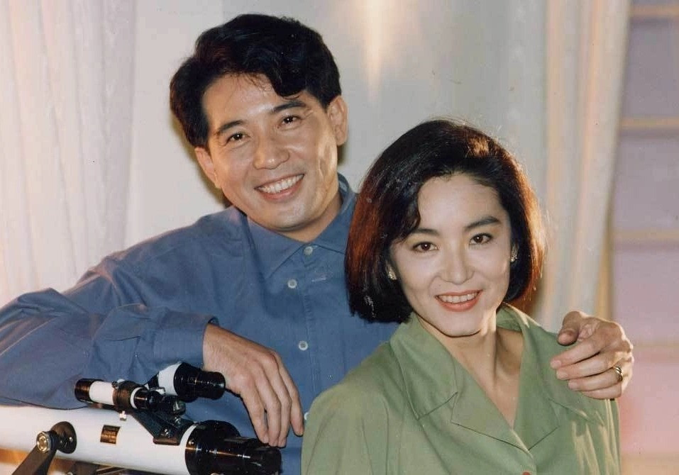 Lâm Thanh Hà và nam diễn viên Tần Hán.