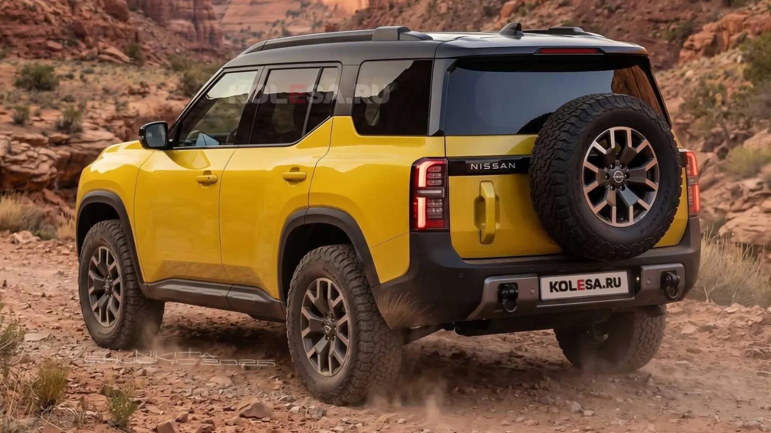 Nissan Xterra - Đối thủ mới của Land Cruiser Prado có thêm ảnh để lộ rõ thiết kế hơn với nhiều đường gân cơ bắp- Ảnh 3.