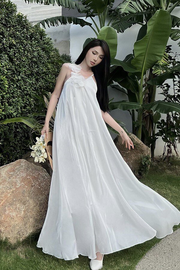 5 kiểu váy maxi amp;#34;đắt hàngamp;#34; nhất mùa Hè, không bao giờ lo lỗi mốt, chị em diện lên rất tôn dáng - 14