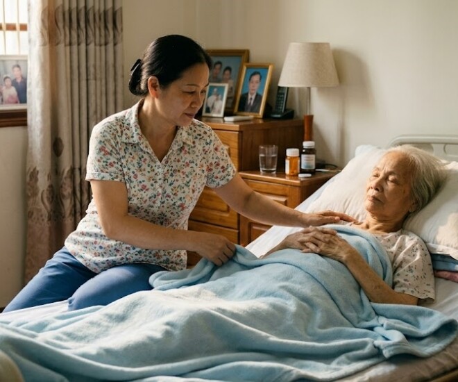 Hạnh chăm sóc tôi rất chu đáo. (Ảnh minh họa)