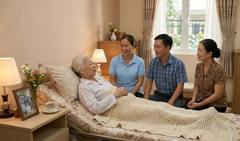 Trước mặt con cái, tôi đã nói muốn để lại căn nhà cho cô giúp việc. (Ảnh minh họa)