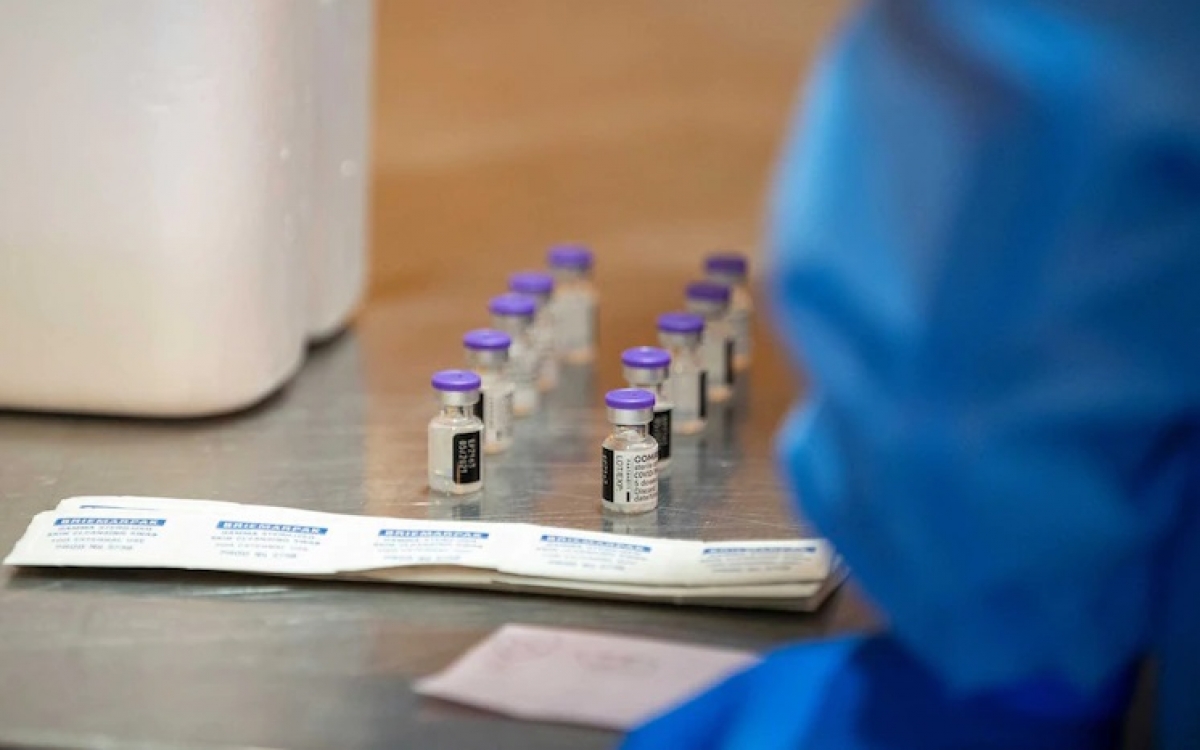 Vaccine ngừa Covid-19 đang được chuẩn bị để tiêm cho người dân Australia. Ảnh: WA Health.