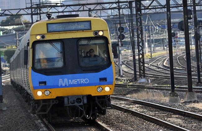 The Victorian government has announced it will spend $9.3 billion on the first section of its suburban rail loop, with construction set to get underway next year. File image.