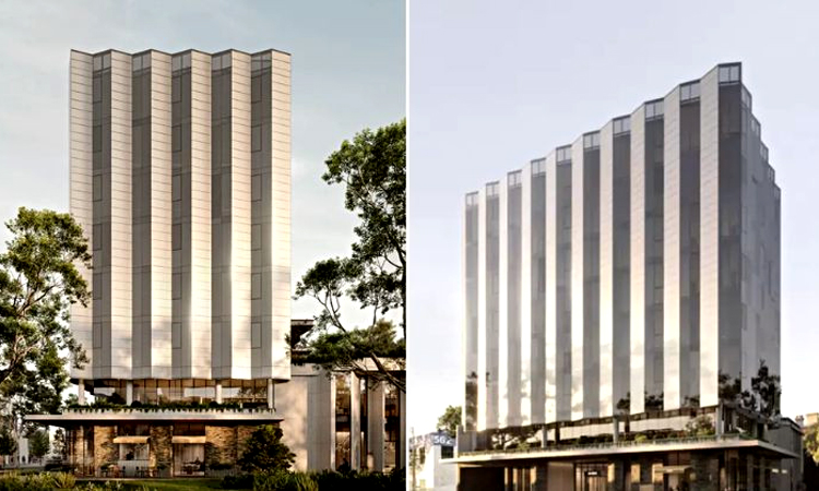 Thiết kế của tòa nhà văn phòng trên phố Spencer. Ảnh: Kennon