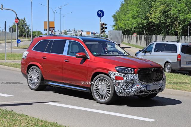 Mercedes-Maybach GLS 2024 bản facelift lộ hình ảnh mới - Ảnh 1.