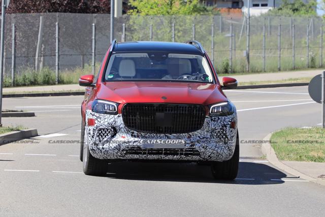 Mercedes-Maybach GLS 2024 bản facelift lộ hình ảnh mới - Ảnh 2.