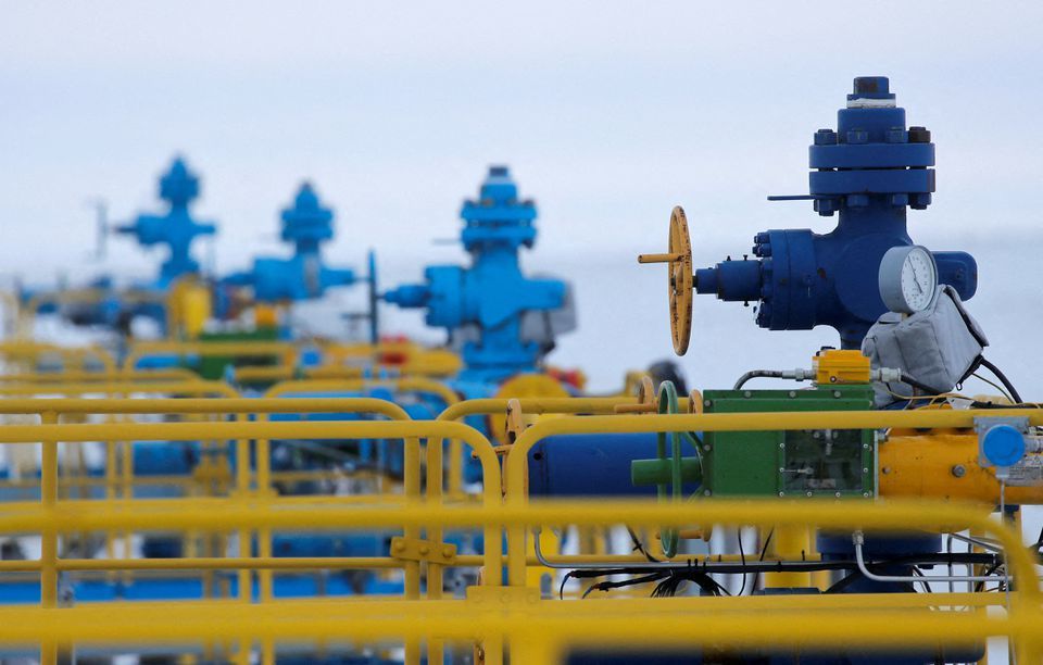 Mỏ khí đốt Bovanenkovo của Gazprom tại bán đảo Yamal, Nga hồi năm 2019. Ảnh: Reuters.
