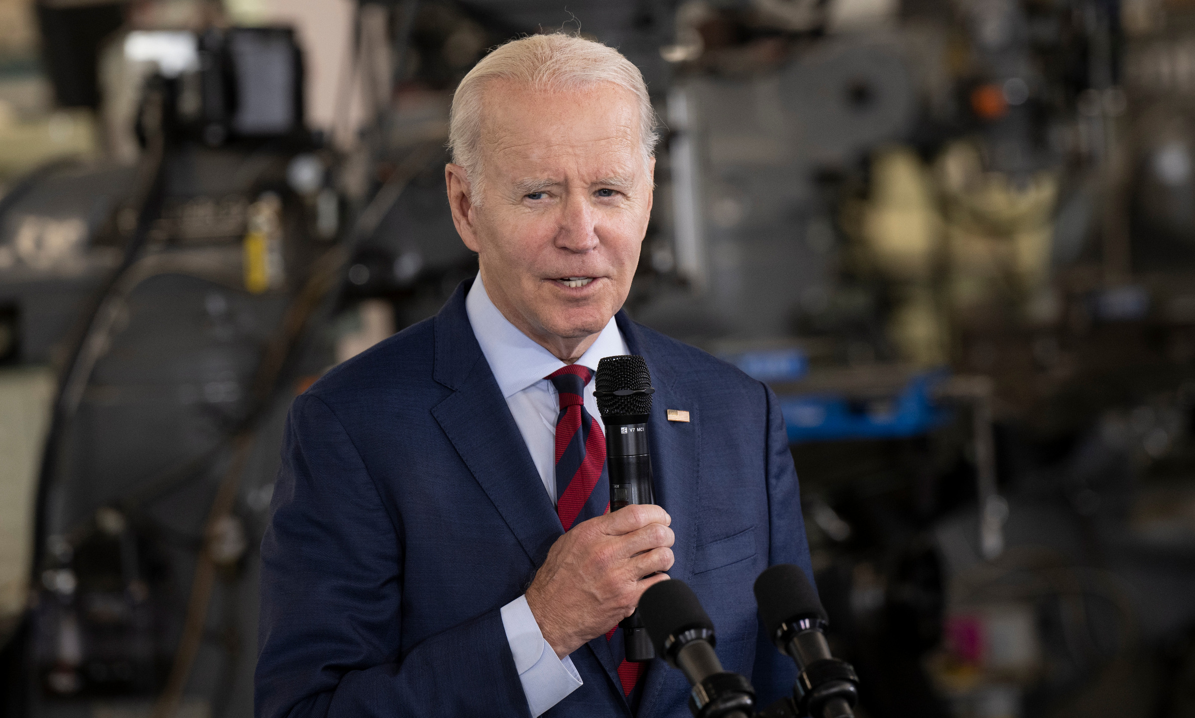 Tổng thống Biden trong một sự kiện ở bang Bắc Carolina hôm 9/6. Ảnh: AFP