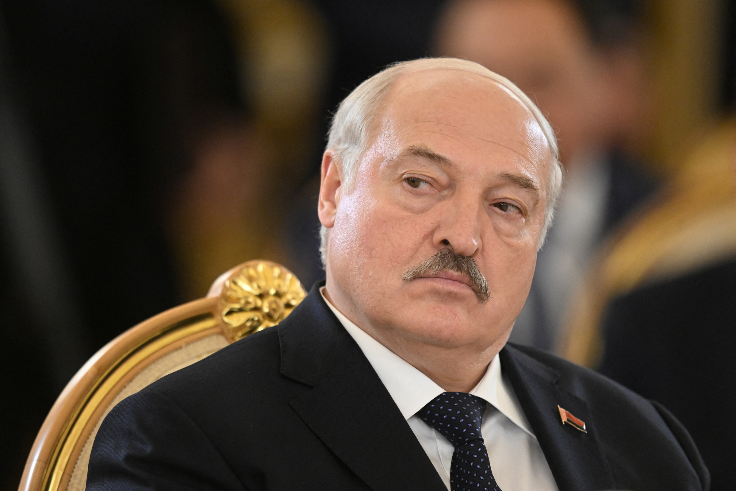 Tổng thống Belarus Alexander Lukashenko tại Moskva, Nga ngày 25/5. Ảnh: Reuters