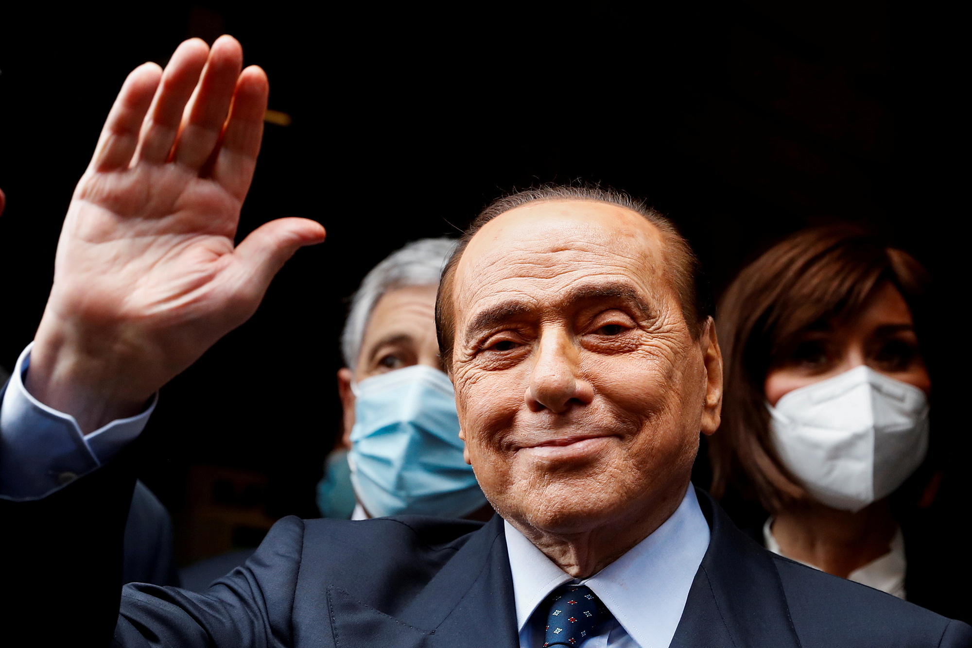 Cựu thủ tướng Berlusconi tại Rome, Italy hồi năm 2021. Ảnh: Reuters