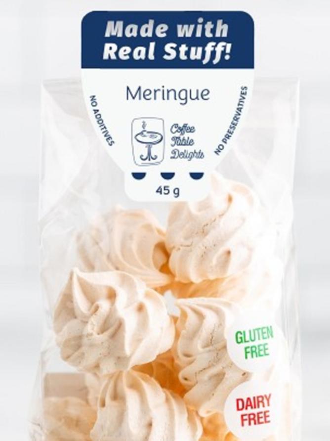 Coffee Table Delight meringues recalled amid gluten concerns. Picture: Food Standards Australia New Zealand.