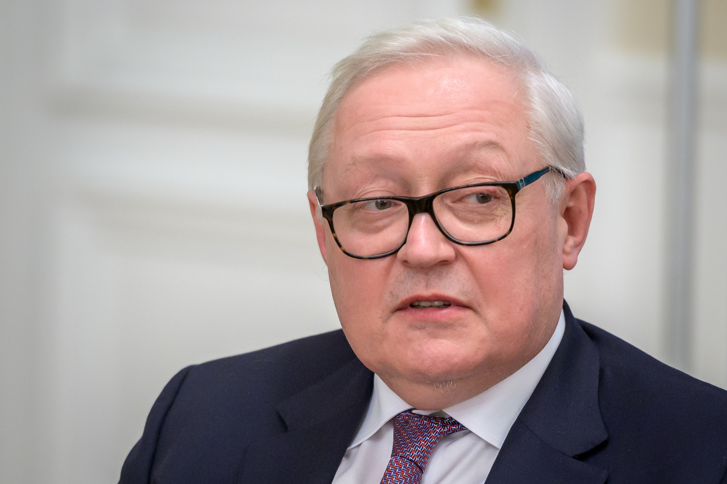 Thứ trưởng Ngoại giao Nga Sergei Ryabkov tại Geneva hôm 10/1/2022. Ảnh: AFP