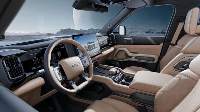 SUV mới của BYD đấu G-Class có thêm thông tin ‘hot’: Giá quy đổi 1,75 tỷ đồng, mạnh 939 mã lực khủng hơn siêu xe, 3 màn hình siêu lớn- Ảnh 4.