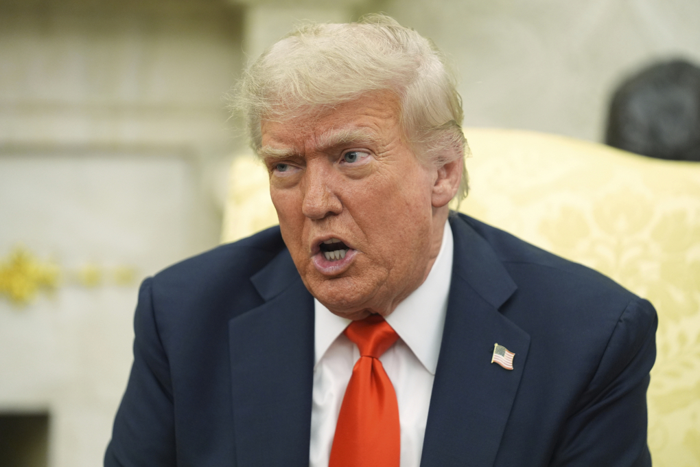 Tổng thống Donald Trump phát biểu tại Nhà Trắng ngày 5/6. Ảnh: AP