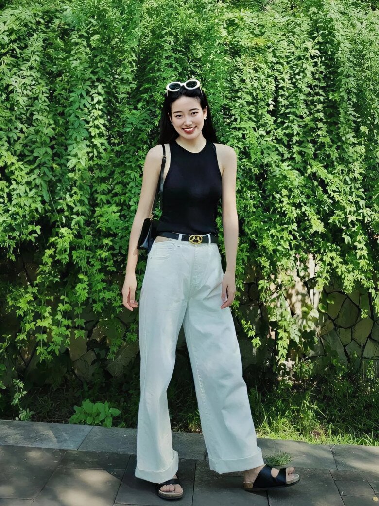 2 kiểu giày amp;#34;phá dángamp;#34; nhất khi diện quần ống rộng, thay ngay sang 5 mẫu này để amp;#34;hackamp;#34; chiều cao và sang chảnh - 6