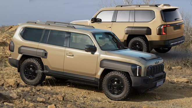 Kia tính làm SUV cạnh tranh Everest và Prado, mượn nền tảng từ bán tải- Ảnh 2. Kia tính làm SUV cạnh tranh Everest và Prado, mượn nền tảng từ bán tải- Ảnh 2.