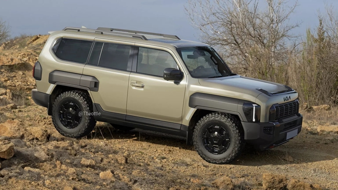 Kia tính làm SUV cạnh tranh Everest và Prado, mượn nền tảng từ bán tải- Ảnh 3. Kia tính làm SUV cạnh tranh Everest và Prado, mượn nền tảng từ bán tải- Ảnh 3.