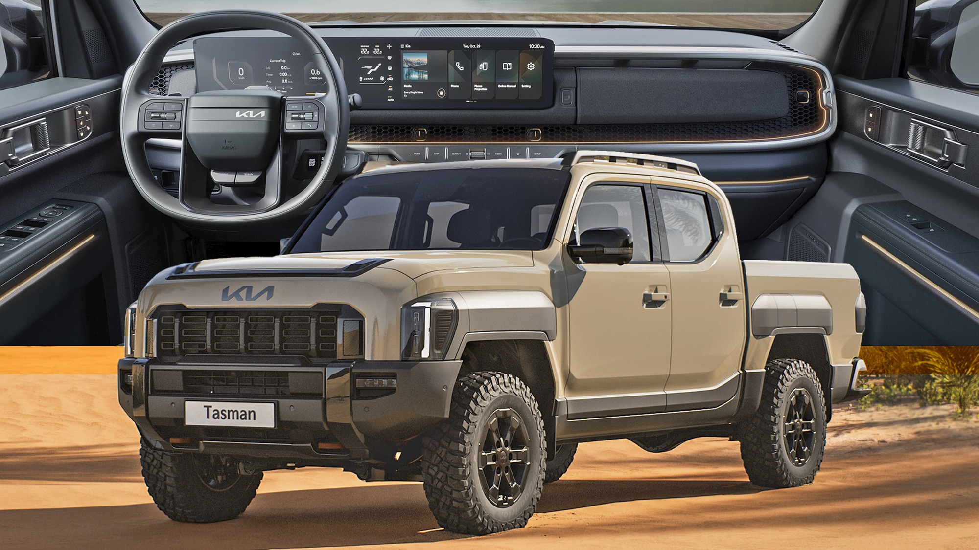 Kia tính làm SUV cạnh tranh Everest và Prado, mượn nền tảng từ bán tải- Ảnh 5. Kia tính làm SUV cạnh tranh Everest và Prado, mượn nền tảng từ bán tải- Ảnh 5.