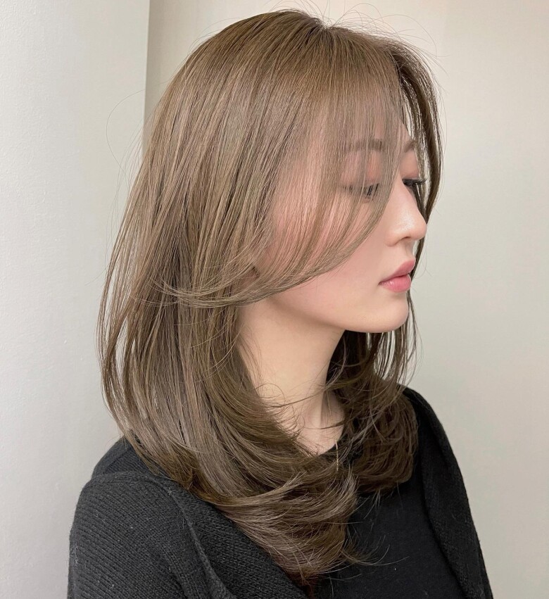 10 kiểu tóc ngang vai trẻ trung nhiều người yêu thích nhất năm 2025, chị em tham khảo có ngay tóc xinh - 3