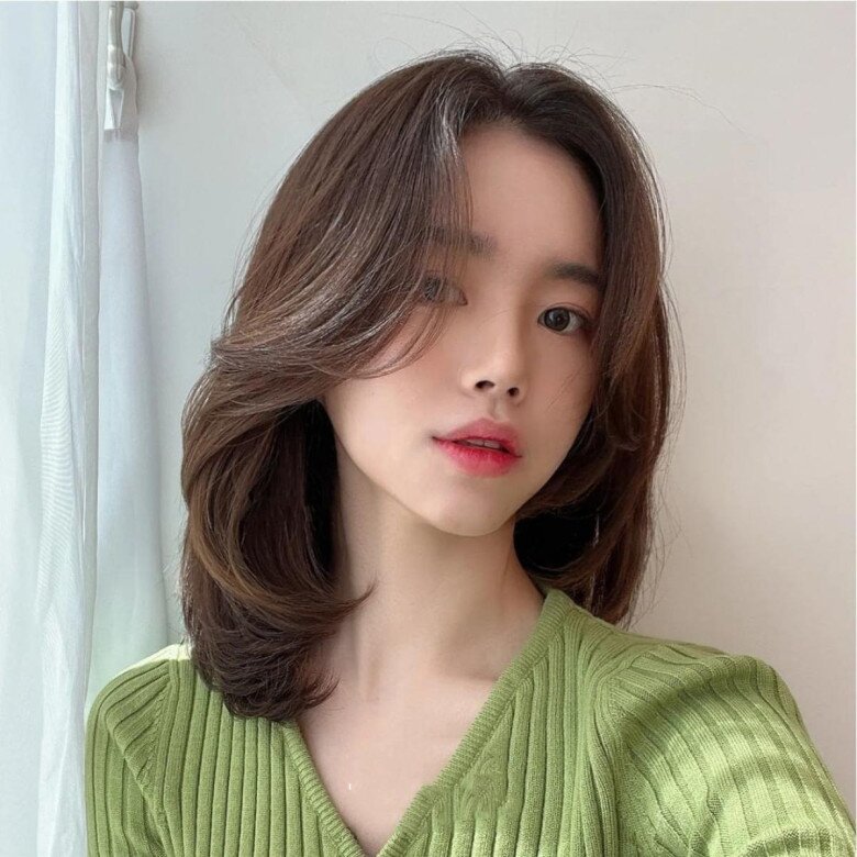 10 kiểu tóc ngang vai trẻ trung nhiều người yêu thích nhất năm 2025, chị em tham khảo có ngay tóc xinh - 7