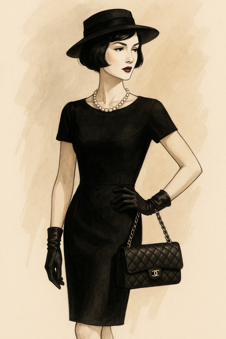 Những thiết kế của Chanel vượt qua mọi giới hạn về thời trang ở thời kỳ đó (Ảnh minh hoạ tạo bởi IA)