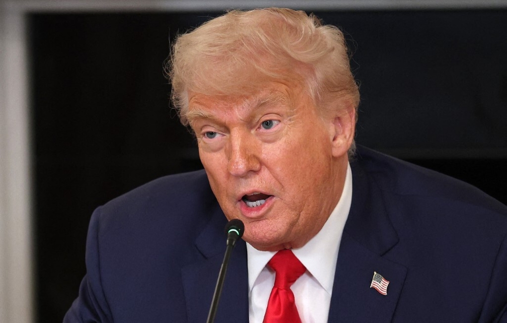 Tổng thống Mỹ Donald Trump tại Nhà Trắng ngày 9/6. Ảnh: AFP