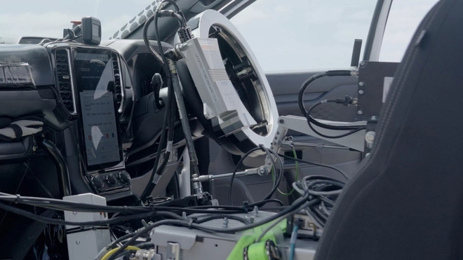 Không ngờ Ford Ranger bản siêu tải đang hot được test theo kiểu độc lạ này: Không cần người lái vẫn băm bổ nhiều địa hình khắc nghiệt- Ảnh 4.