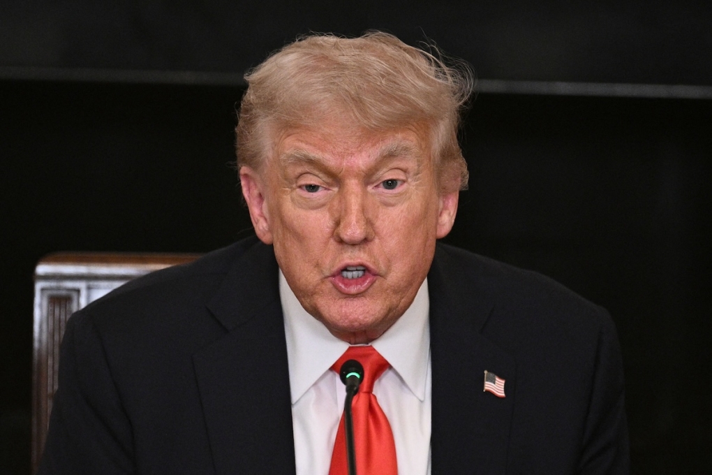 Tổng thống Mỹ Donald Trump tại Nhà Trắng ngày 9/6. Ảnh: AFP