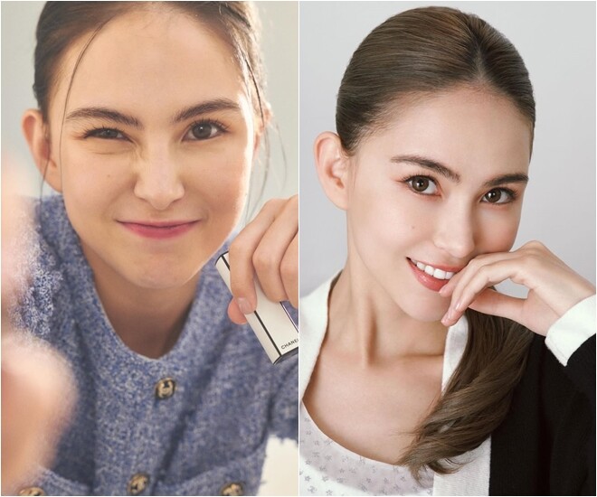 Cận cảnh làn da căng bóng và nhan sắc thu hút của bà xã Châu Kiệt Luân.