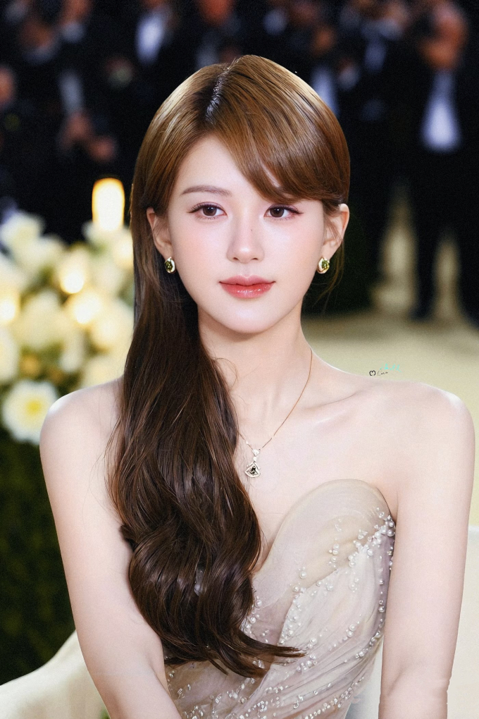 Nhan sắc Triệu Lộ Tư gây chú ý.