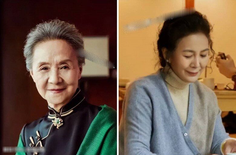 Kiểu tóc được chải phồng, cộng thêm vài sợi tóc mai hai bên tai sẽ càng làm toát lên khí chất cho phụ nữ trung niên. 