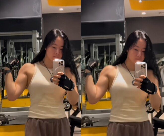 Angela Phương Trinh “gây sốt” khi khoe thành quả 9 năm tập gym và võ thuật.