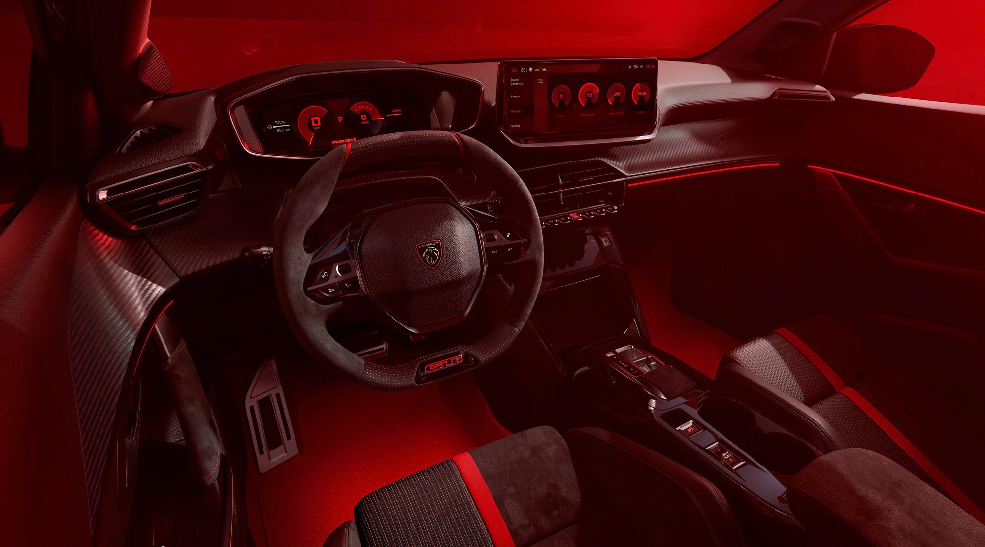 Peugeot 208 bản thể thao ra mắt: Động cơ điện 280 mã lực, chạy Hà Nội - Sa Pa không cần sạc- Ảnh 8. Peugeot 208 bản thể thao ra mắt: Động cơ điện 280 mã lực, chạy Hà Nội - Sa Pa không cần sạc- Ảnh 8.