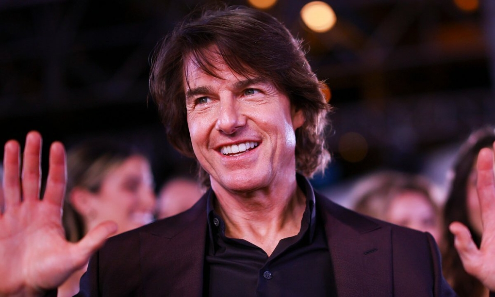 Tom Cruise ở một buổi ra mắt phim Mission: Impossbile 8. Ảnh: THR