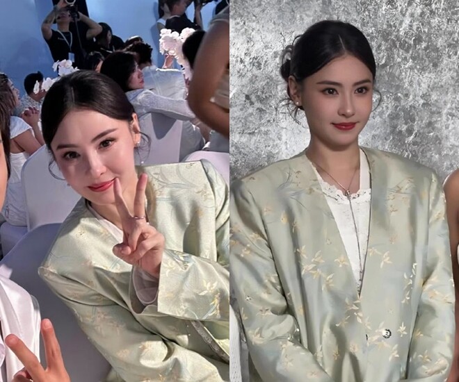 Trương Bá Chi, ngọc nữ một thời của làng giải trí Hồng Kông gây chú ý khi xuất hiện tại một sự kiện.