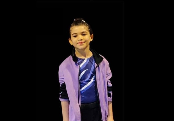 Cô bé Tara Hajimiri, 8 tuổi, thiệt mạng trong đòn không kích của Israel. Ảnh: Tasnim
