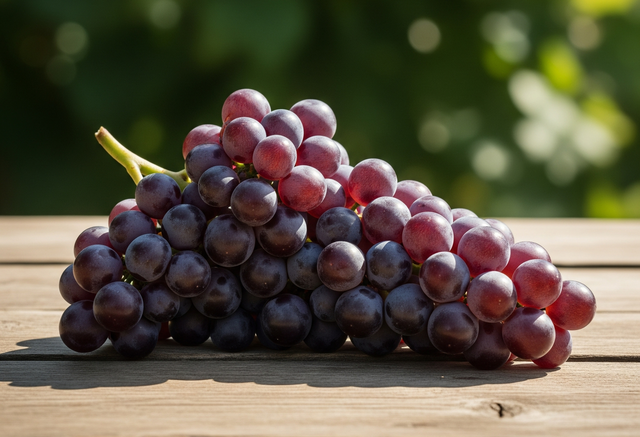 Nho chứa chất xơ và chất chống oxy hóa giúp bảo vệ tế bào gan, ngăn ngừa tổn thương gan.