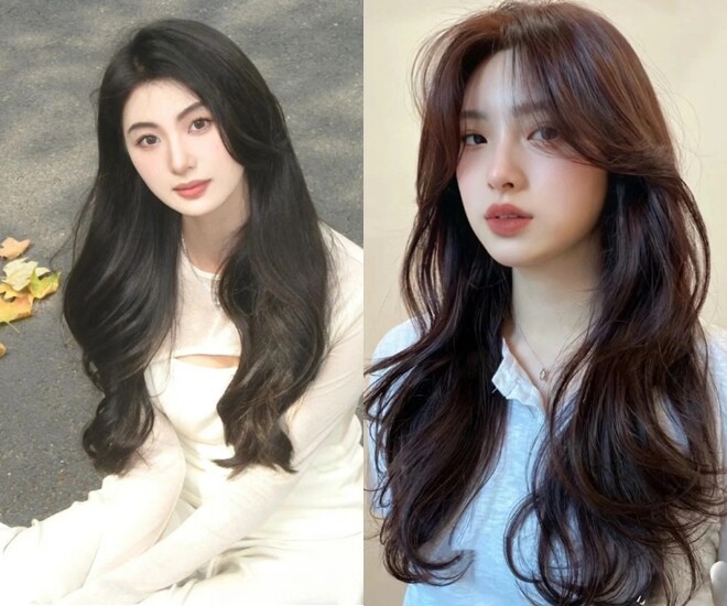 Tóc xoăn lơi đẹp.