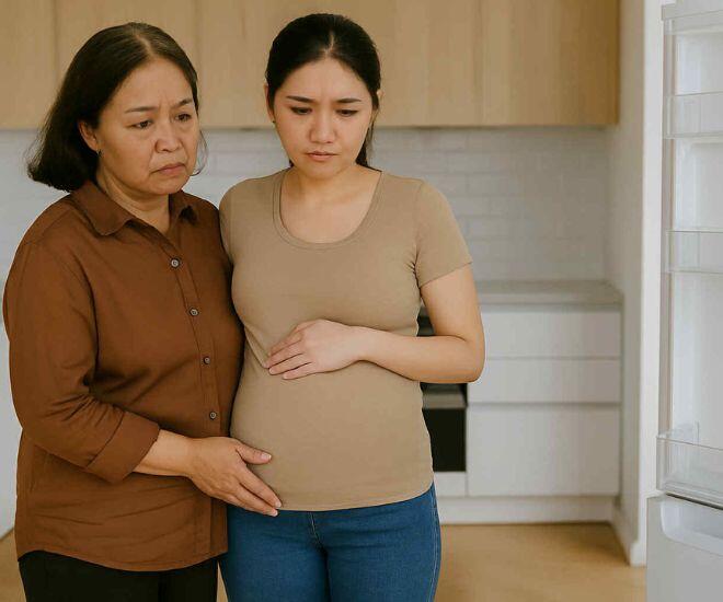 Mừng vì con gái lấy chồng giàu lại có bầu ngay, nhưng khi đến thăm tôi mở tủ lạnh rồi chết lặng dắt con về - 1